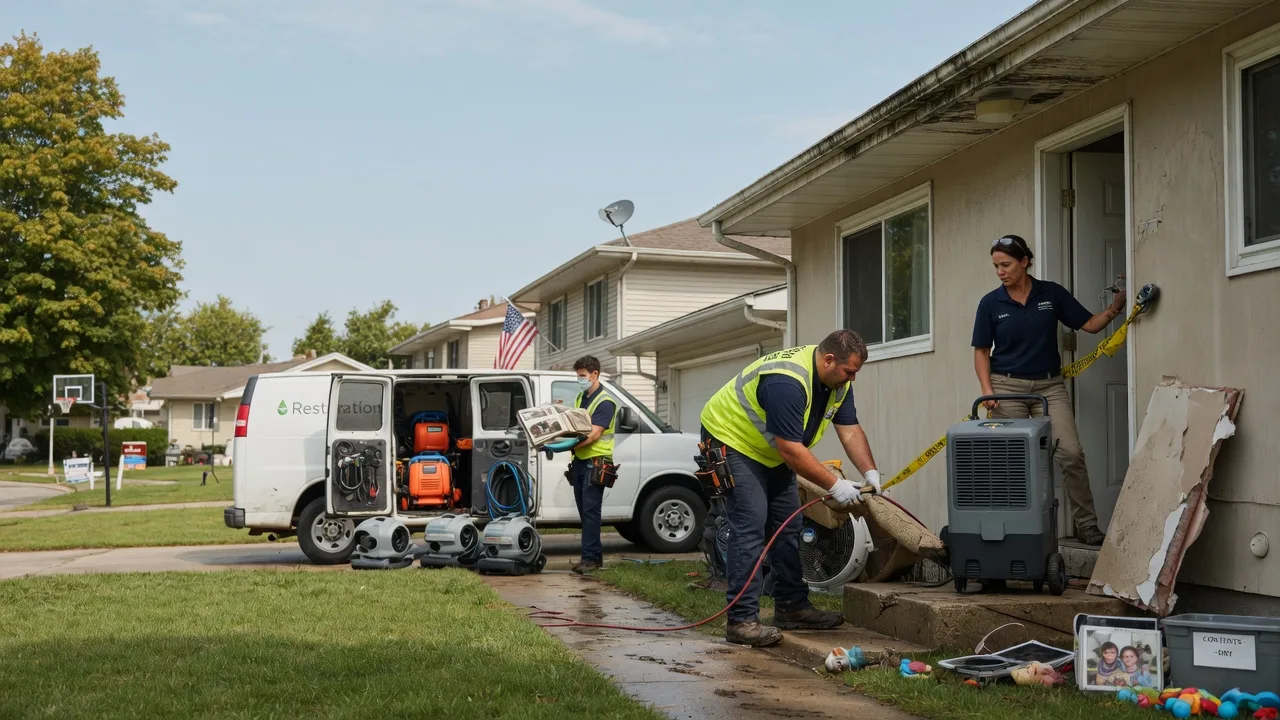 Water Damage Restoration in Parshall, ND near me